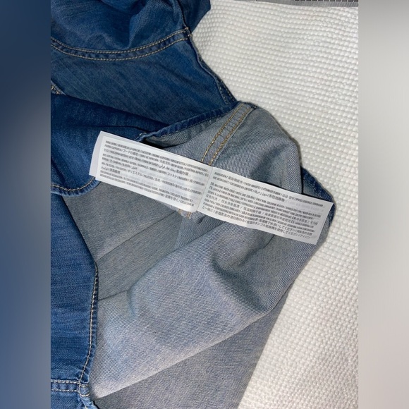 2/40$ Men’s‎ HOLLISTER chambray buttoned shirt with hood size medium - Picture 4 of 8